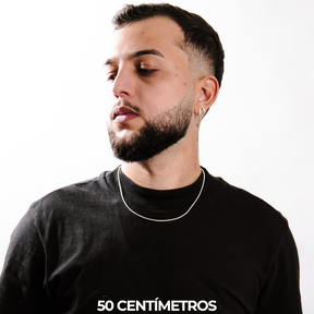 Corrente Masculina em Prata 925 - Pipoca 2mm