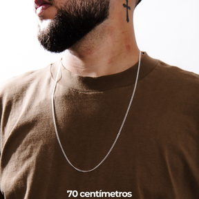 Corrente Masculina em Prata 925 - Grumet 2mm