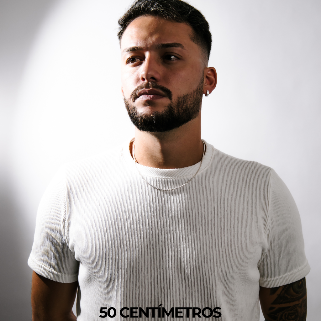 Corrente Masculina em Prata 925 - Cordão Baiano 2,5mm