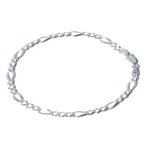 Pulseira Masculina em Prata 925 - 3x1 4mm