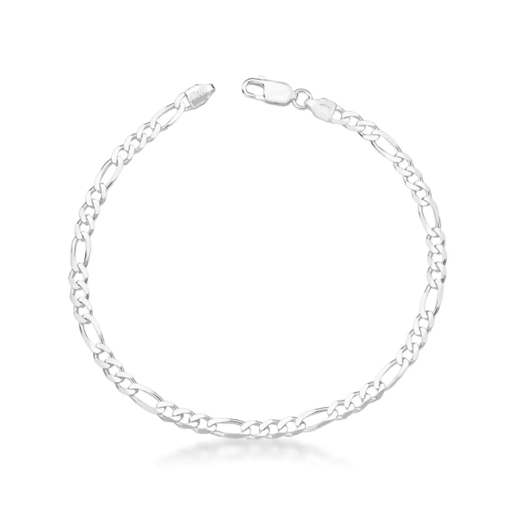 Pulseira Masculina em Prata 925 - 3x1 4mm