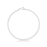 Pulseira Masculina em Prata 925 - Grumet 2mm