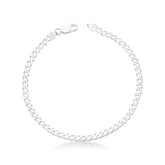 Pulseira Masculina em Prata 925 - Grumet 4mm