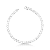 Pulseira Masculina em Prata 925 - Grumet 5mm