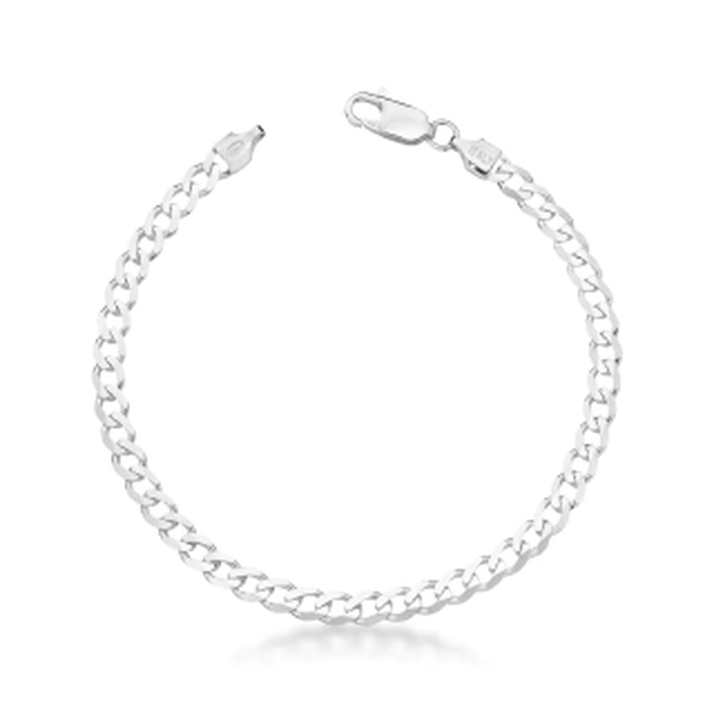 Pulseira Masculina em Prata 925 - Grumet 6mm