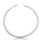 Pulseira Masculina em Prata 925 - Cobra 3,5mm