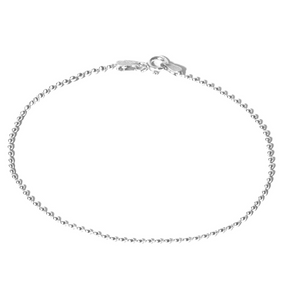 Pulseira Masculina em Prata 925 - Esferas 1,5mm